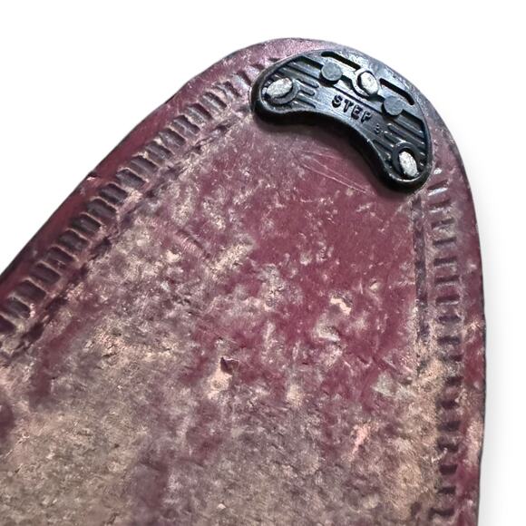 Massimo Matteo Navy Leather Penny Loafers Men's Size 10 - Picture 8 of 13